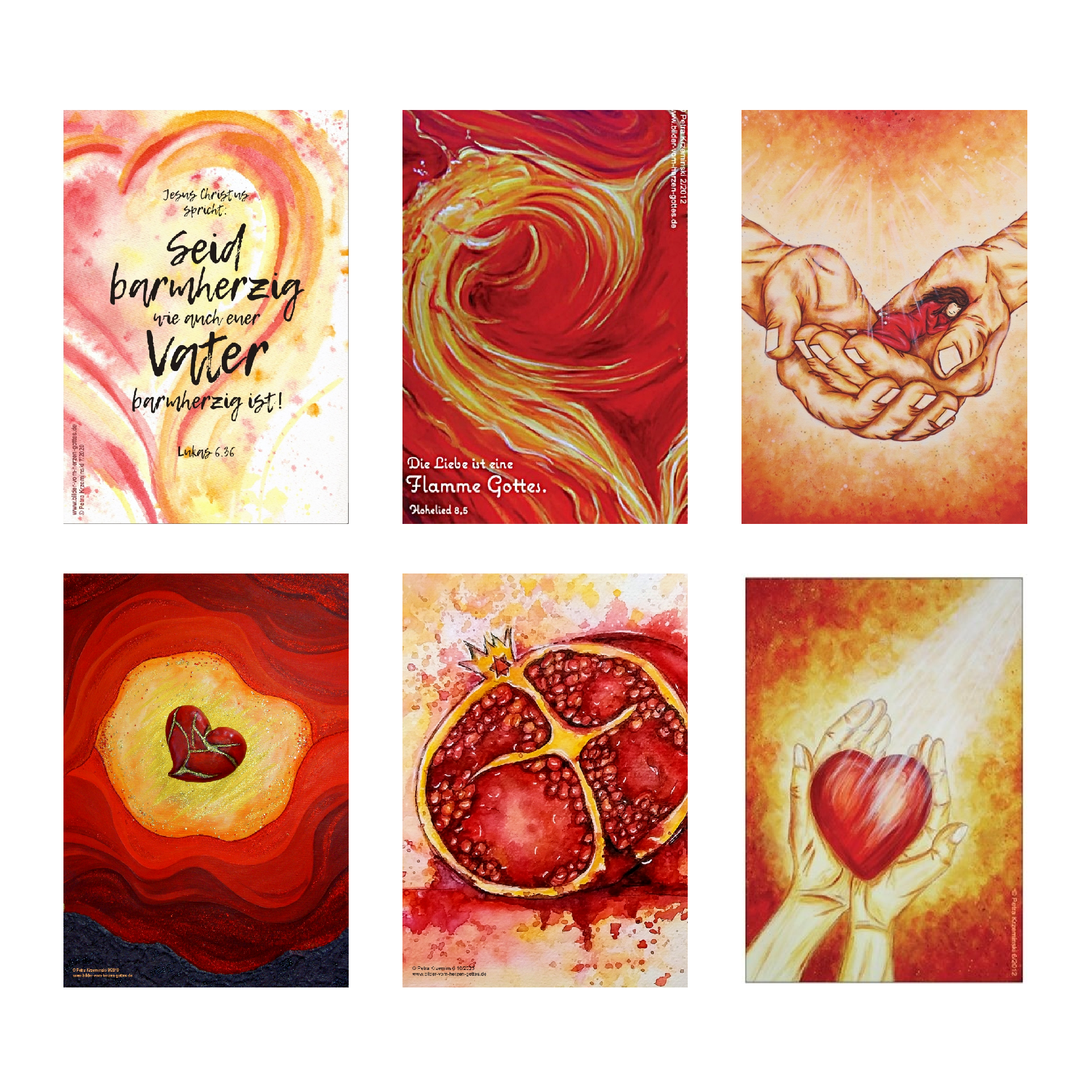 Christliche Postkarten Christliche Postkarten mit Bibelversen